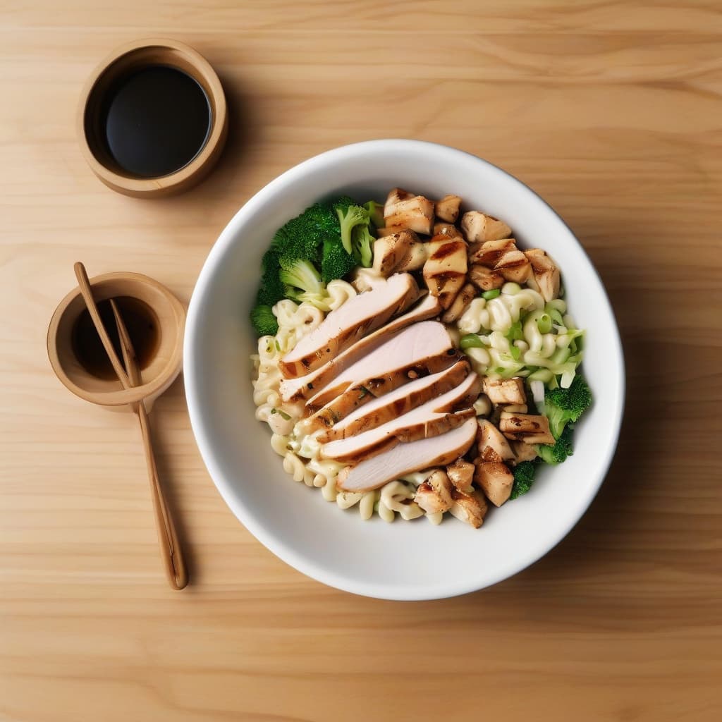 All White Meat Chicken Mac Salad Bowl