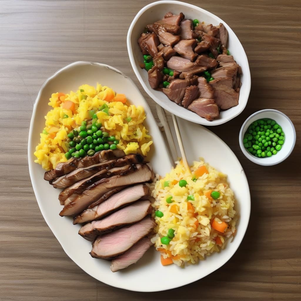 Two Combo Meat Fried Rice