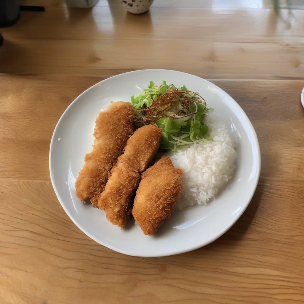 Chicken Katsu Deluxe Plate