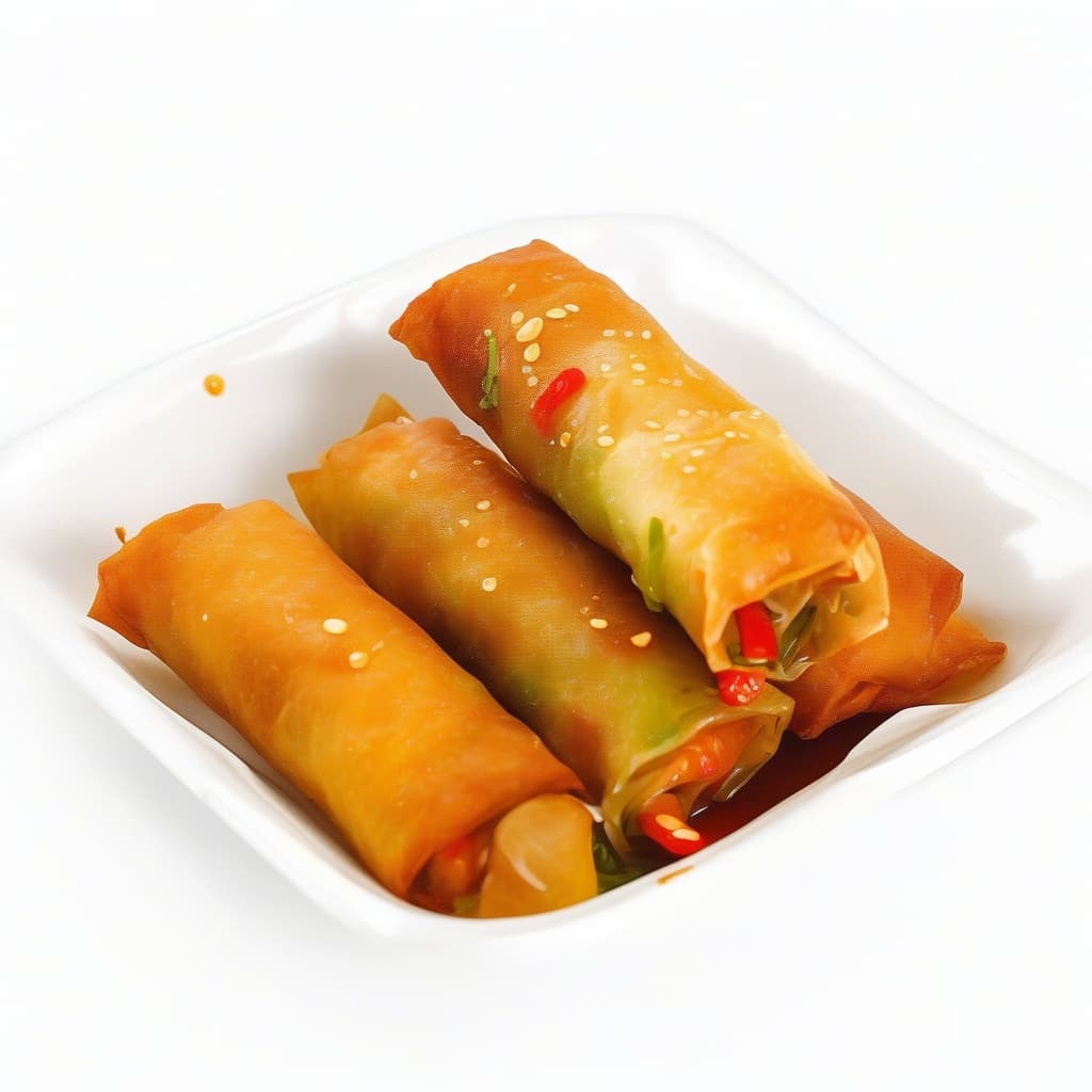 Deep-Fried Spring Rolls (5 pcs)