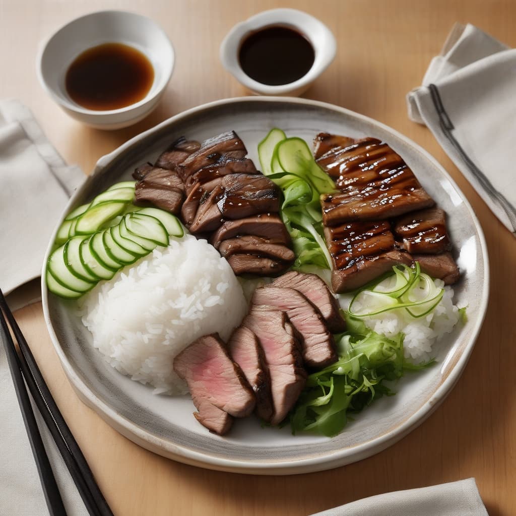 Beef & Pork Combo Plate