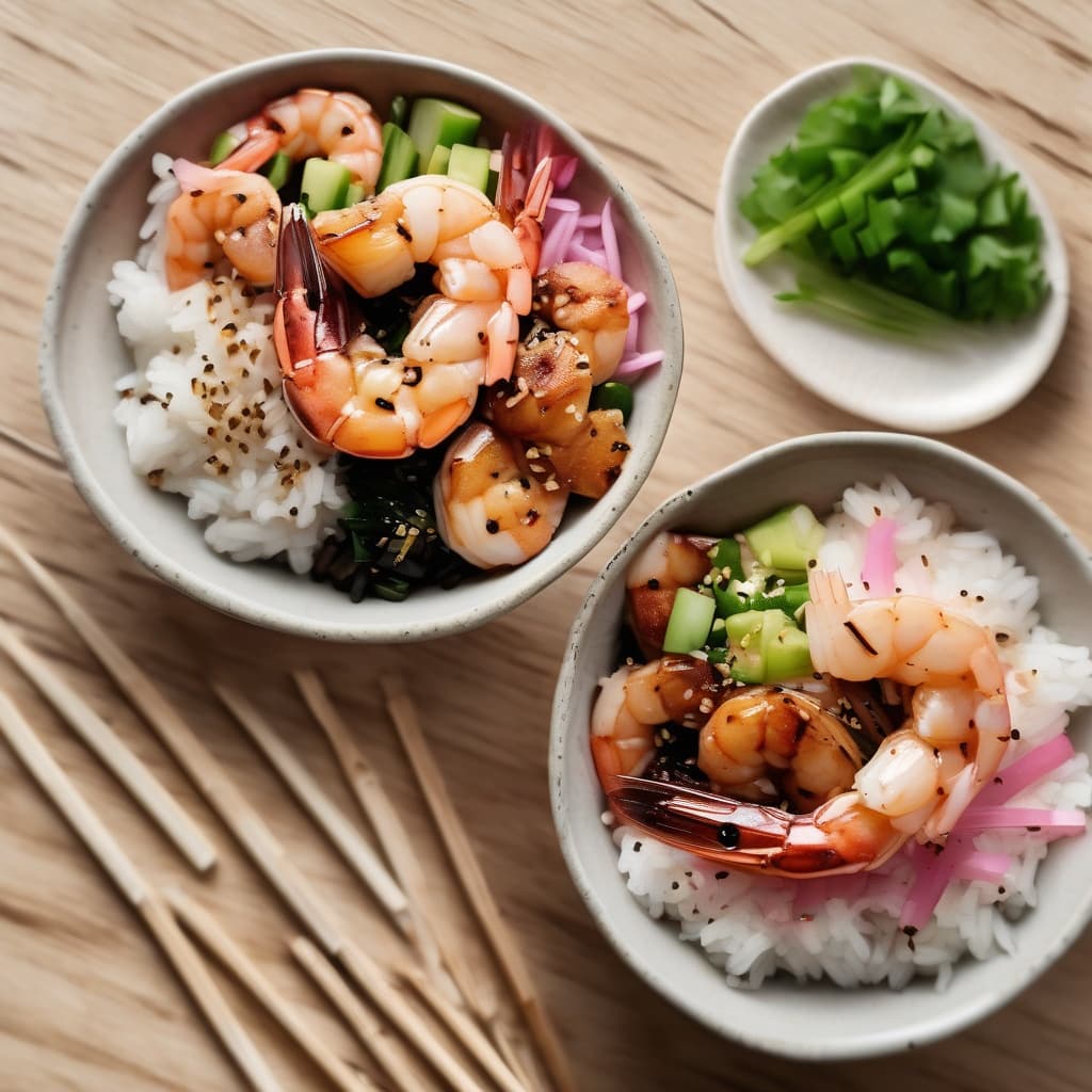 Shrimp Rice Bowl