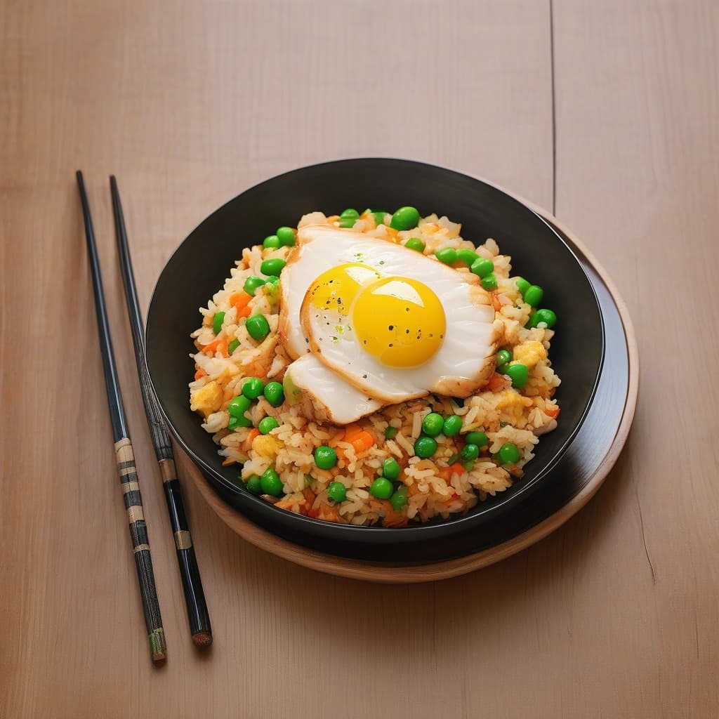 Special Spicy Chicken Fried Rice