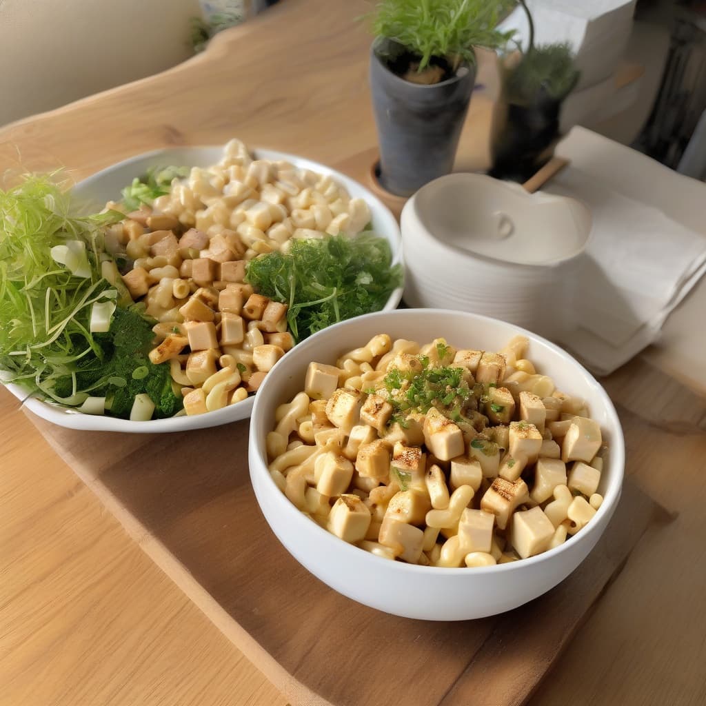 Tofu Mac Salad Bowl
