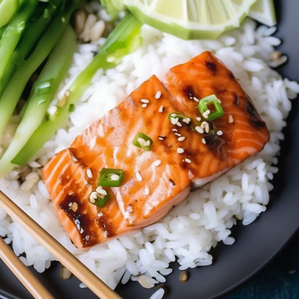 Salmon Rice Bowl